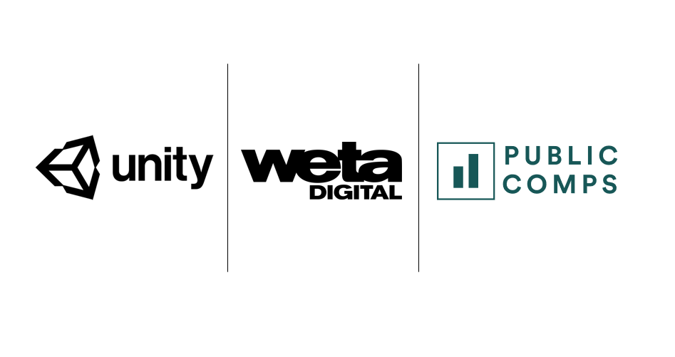 Public Comps Dashboard 11/14/2021: Unity ($U) + Weta Digital